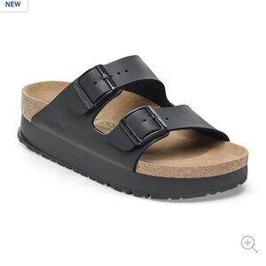 Birkenstock Papillio Black Platform Arizona